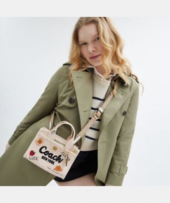 【COACH】カーゴ トート バッグ 20・スケッチ プリント COACH】スケッチプリント カーゴトート 20 (Coach/トートバッグ